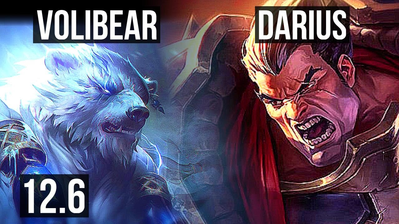 VOLIBEAR vs DARIUS (TOP) | 4/1/13, Rank 6 Voli | TR Grandmaster | 12.6