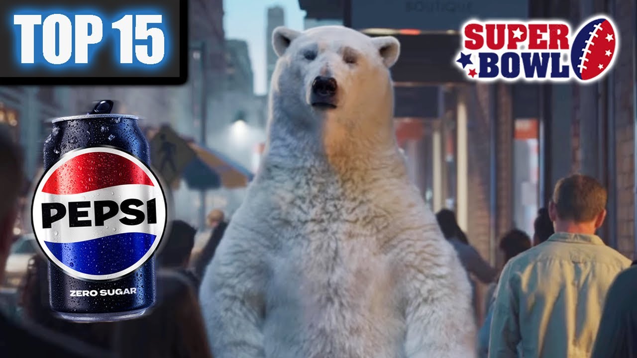 15 Most Memorable PEPSI Super Bowl Commercials 1989 - 2026   |   Best of all Time  Famous Pepsi Ads