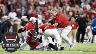 Tua Tagovailoa exits with injury, Alabama still tops Missouri 39-10 | College Football Highlights