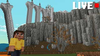 More Survival Cliff Building! | Minecraft Survival 1.21.5 LIVE
