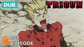 Trigun Episode 1 English Dub | The $$60,000,000,000.00 Man