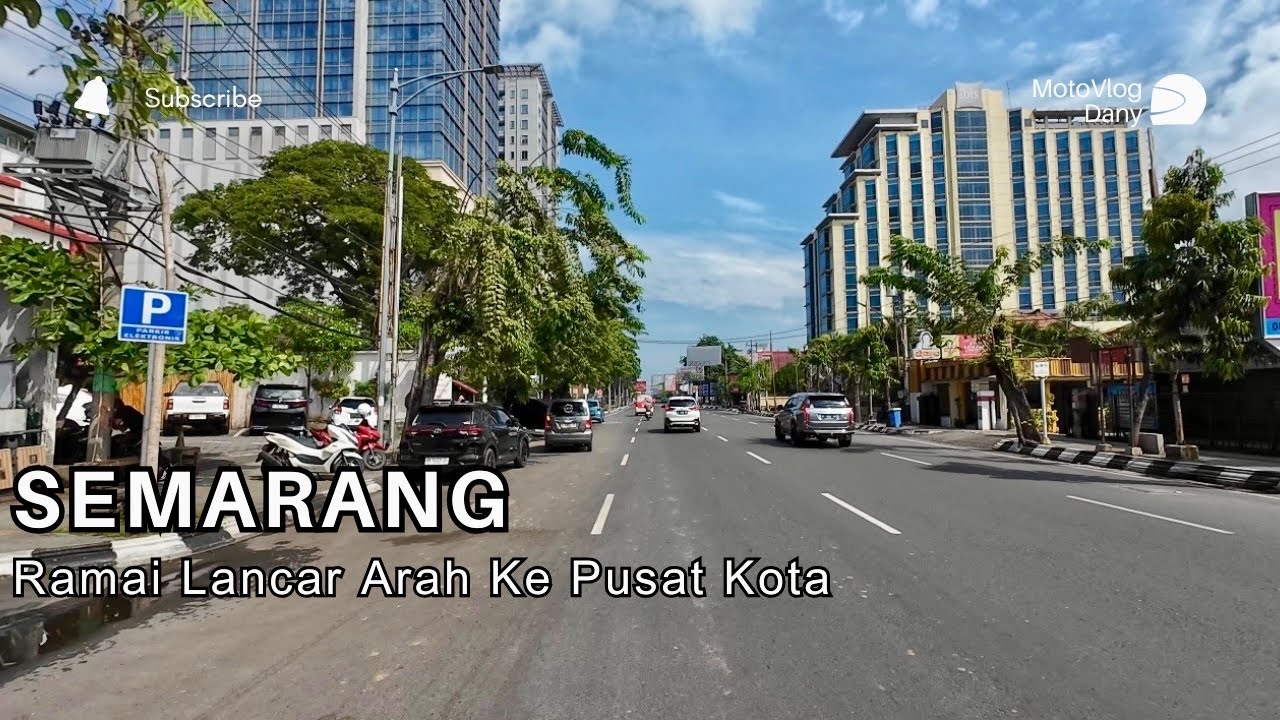 Suasana Jalan Sultan Agung Menuju Simpang Lima Semarang 🏍️