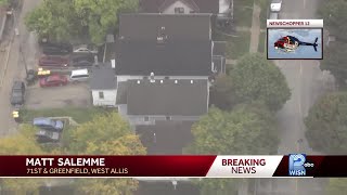 News Chopper 12: West Allis police shoot, kill man with knife