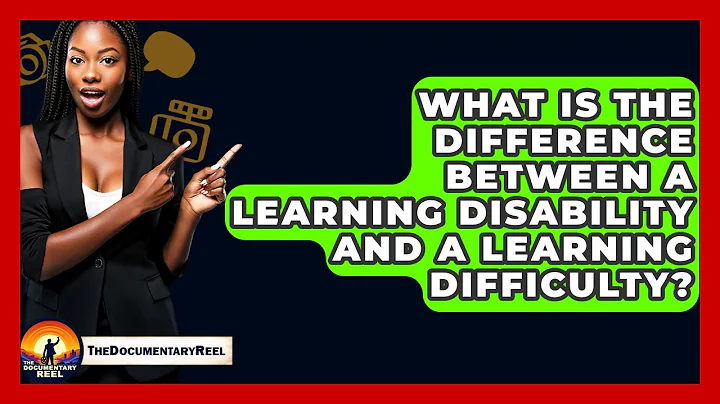 What Is The Difference Between A Learning Disability And A Learning Difficulty?