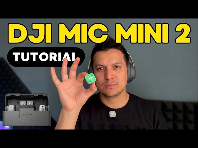 Dji Mic Mini 2 ¿Cómo usarlo por primera vez ? | Fácil configuración