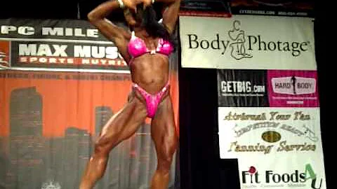 Tracy Bodner Guest Poses at the NPC Mile High Cham...