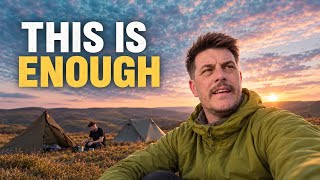 Is This Why We Go Wild Camping? | Scottish Borders Hillfort Camp