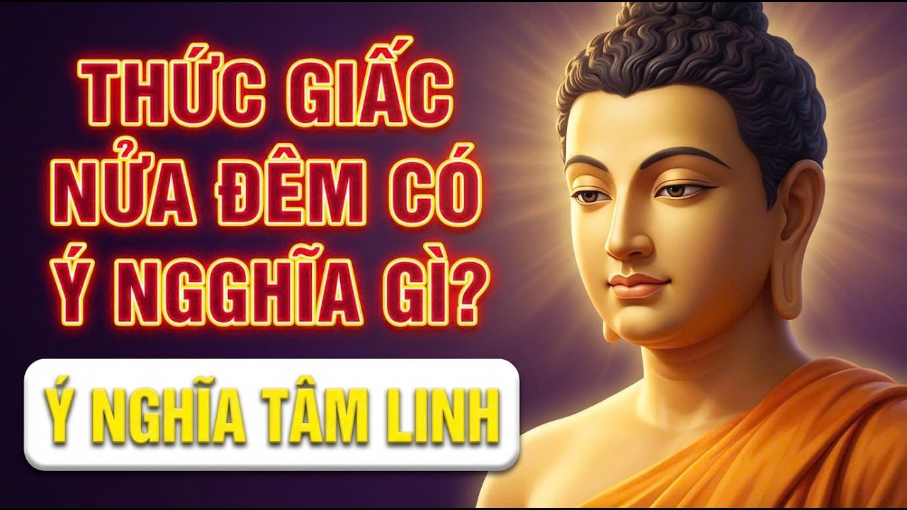 Thức Giấc Giữa Đêm Khuya: Vũ Trụ Đang Gọi Bạn Chuyển Hóa Nghiệp Lực & Khai Sáng Tâm Linh!