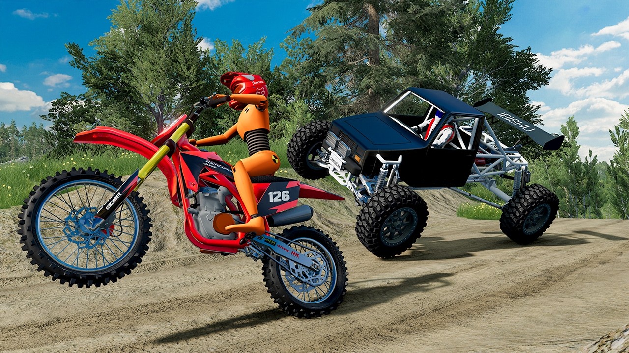 Motorbike Crashes #30 - BeamNG DRIVE | SmashChan