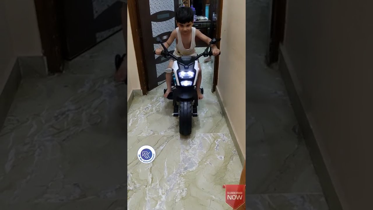  Kids Bike Running With Battery