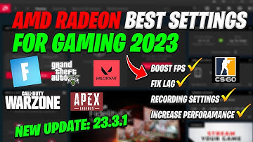 AMD Radeon Software New update 23.3.1 (2023 FOR Best Setting Gaming)