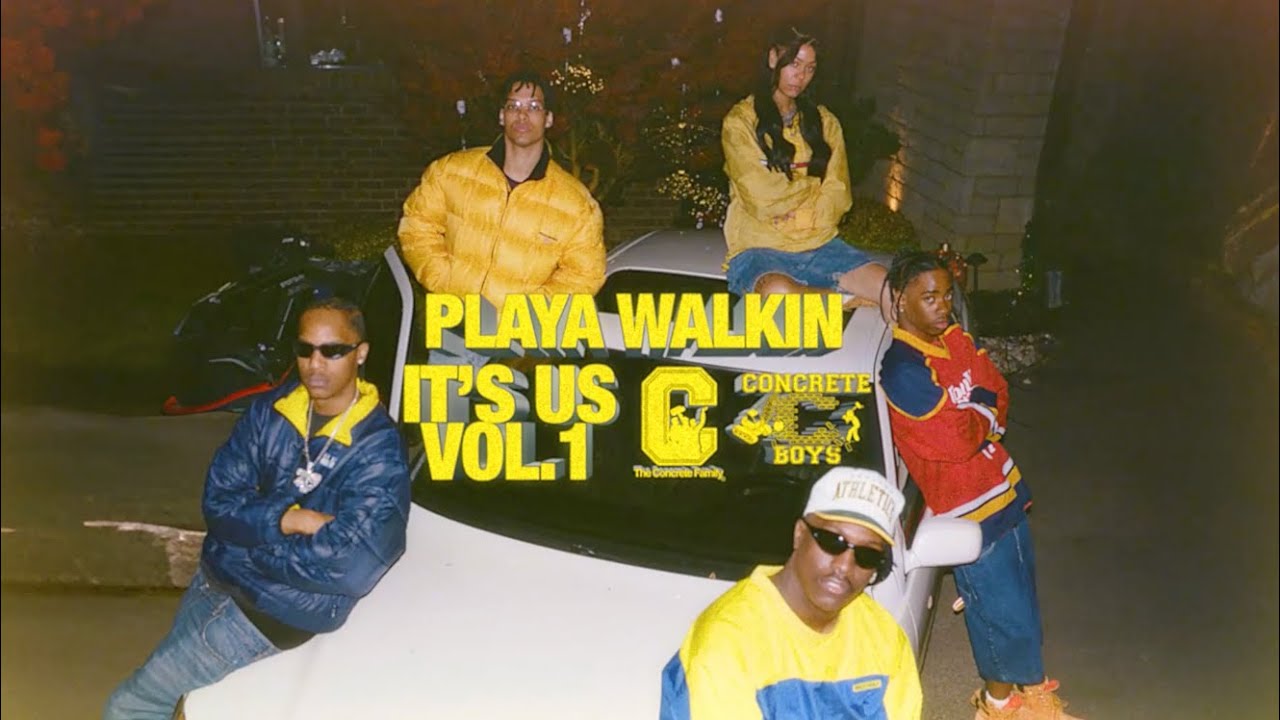 CONCRETE BOYS: DC2TRILL - PLAYA WALKIN (OFFICIAL VISUALIZER)