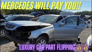 Pecas usadas de Mercedes e Lexus para obter um GRANDE lucro