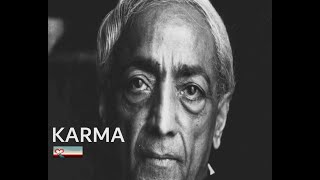 KRISHNAMURTI KARMA