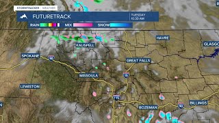 A few showers linger Tuesday