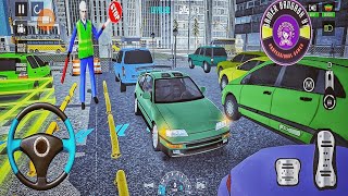 Chief of Car parking 3D Master driver Reverse Driving Green car Parking in city vrey shoot place screenshot 4
