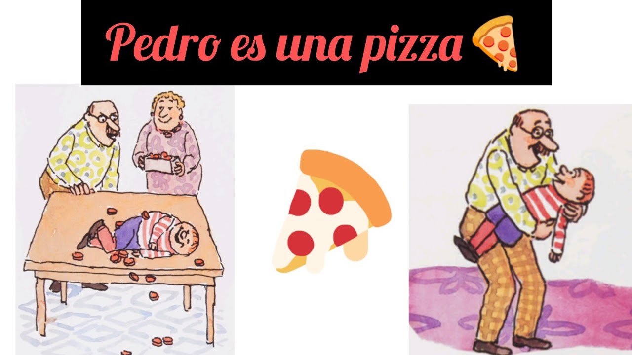 PEDRO ES UNA PIZZA 🍕 de William Steig @miriamaurora #pedroesunapizza #