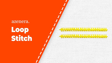 Loop Stitch - aZenera Embroidery Kit for Beginners AZD200