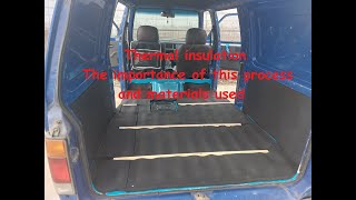 Microvan transformation journey STEP:6  Daewoo Damas I Microcamper/Car Insulation with Armaflex