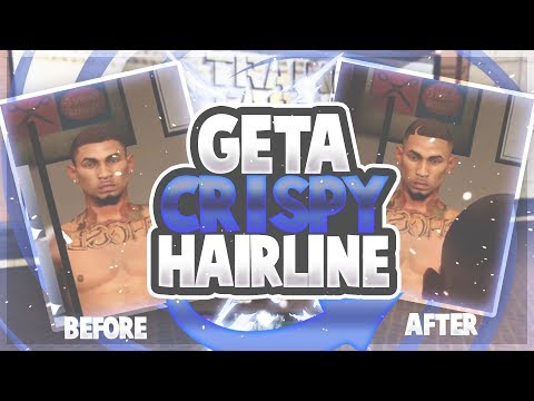 best-haircut-mypark-nba2k21!!!how-to-get-a-crispy-hairline!cleanest-haircut!nba2k21-my-park