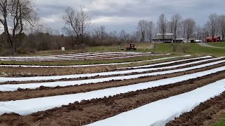 Its Almost Time! Building the Rows for Our 2024 Flower Farm! : Flower Hill Farm