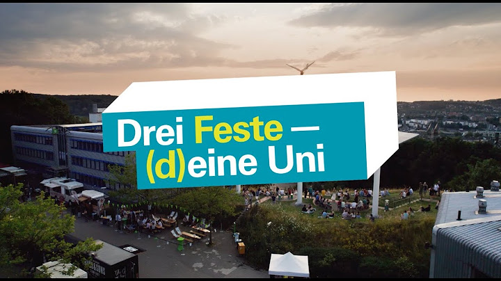 Drei Feste – (D)eine Uni // Bergische Universität Wuppertal