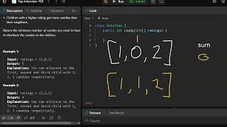 Candy - Leetcode 135 - Array/String (Java)