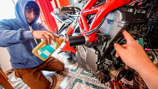 ARMADO FINAL TNT 600 Válvulas + Tapa + Puesta de Motor con amigos!