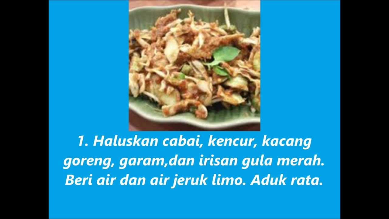 Resep Masakan Karedok (Jawa Barat) 