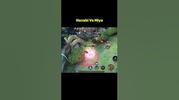 Hanabi Vs Miya 🔥 #mlbb #mobilelegends #shorts