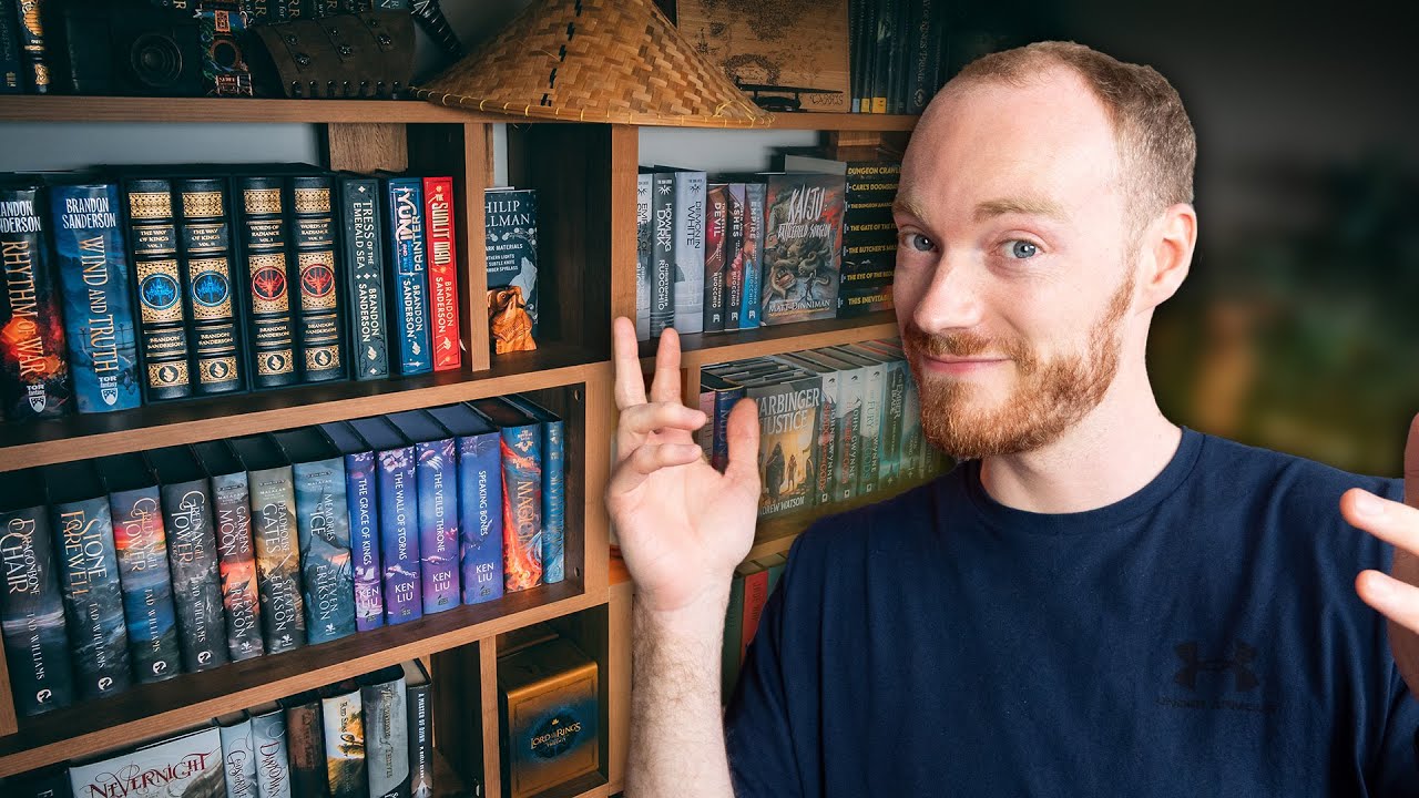 Fantasy Bookshelf Tour (2025)