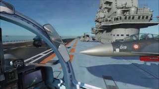 DCS: World Supercarrier Module - Su-33 Launching from the Admiral Kuznetsov