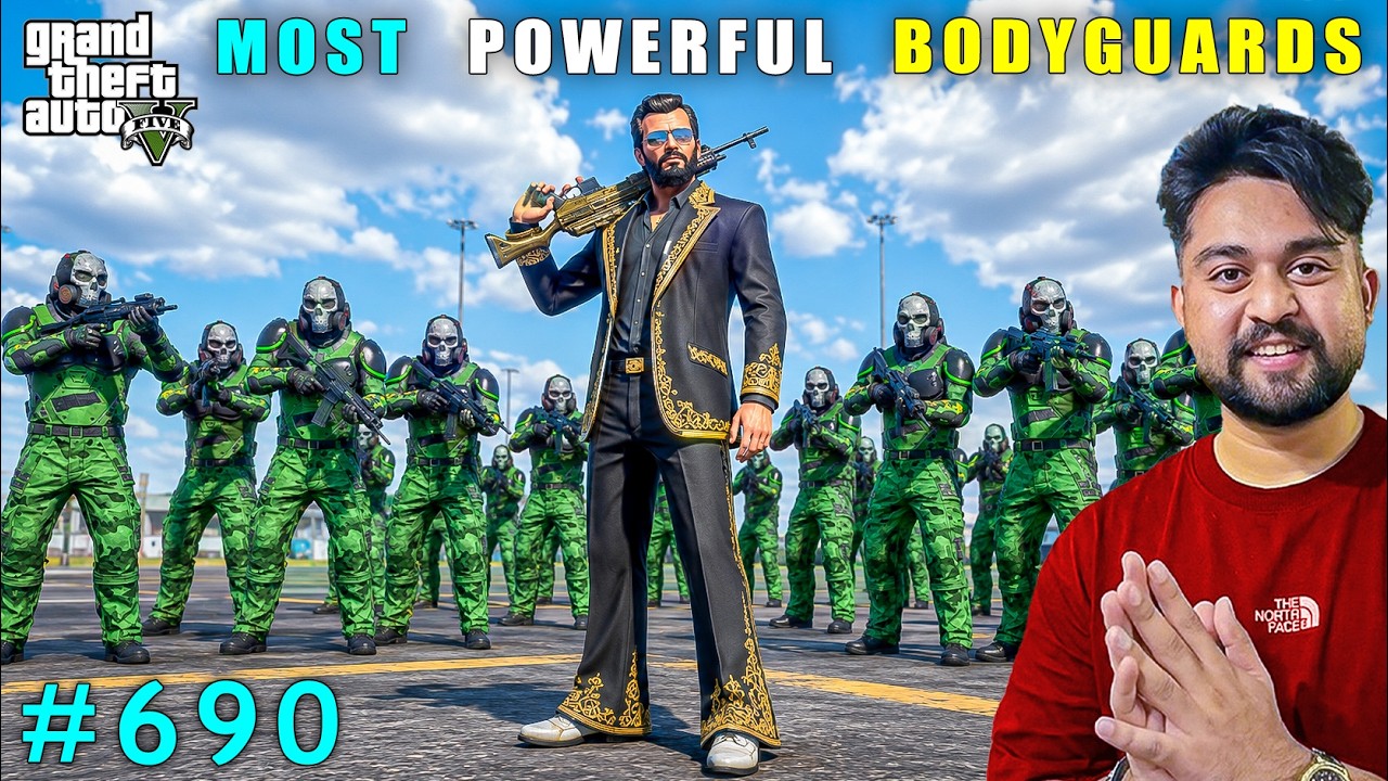 Michael's Most Powerful Bodyguards | Gta 5 Gameplay #690