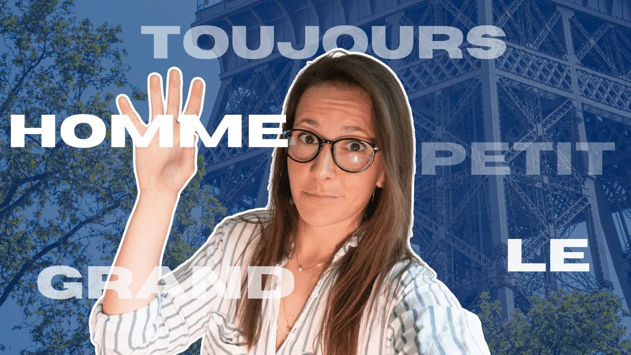 Learn the Most Common words in French in real context - YouTube