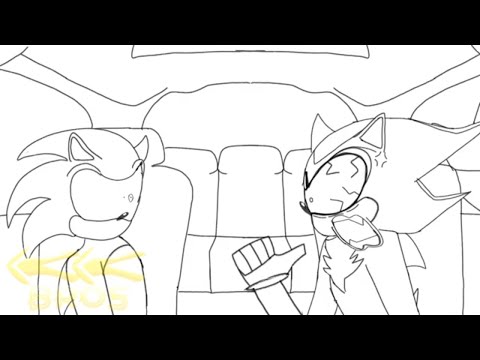 [Animatic] D&W Car scene but with Sonic and Shadow