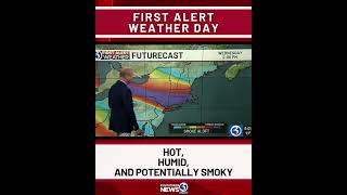 FIRST ALERT WEATHER DAY: Heat, humidity, smoke