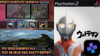 600MB | ULTRAMAN | PS2 | Android DamonPs2 V4.0 | Gameplay on Helio G85 | Savestate   Savedata