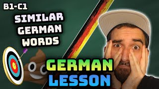 Confusing Similar German Words: Avoid These Common Mistakes (B1–C1)