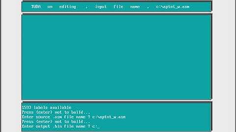 My Atari 1040STe MC680XX cross assembler on Intel PC as base and Atari 1040STe target machine