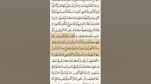 الصفحة11 رقم  من القرآن الكريم #سورة_البقرة  بصوت عبد الرحمان السديس
