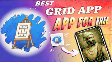 Grid App for Artists | Best Grid Drawing App | Easy Guide for Artists & Beginners #art
