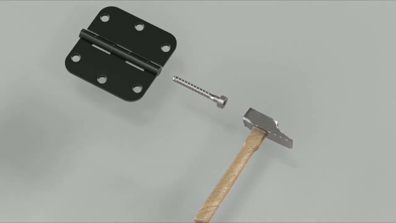 How to Remove a Door Hinge Pin with a Hammer | TDC Step-by-Step Guide