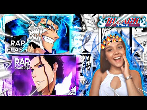 REACT | RAP DO GRIMMJOW | A PANTERA IMBATÍVEL // RAP DO AIZEN - AMBIÇÃO DE PODER ( BLEACH) Daarui