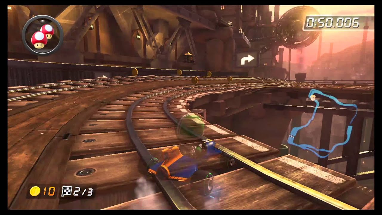 [MK8] TT : Wario's Gold Mine (