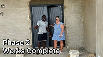 Building in Ghana:  Internal Plastering & Electrical Walkthrough