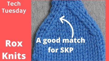 K2tog decrease alternatives (KSP) // Technique Tuesday