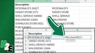 Use a Lambda Function to Clean Up Credit Card Descriptions in Excel
