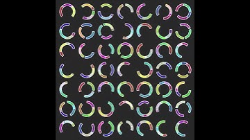 4 color rings. Draw by openFrameworks