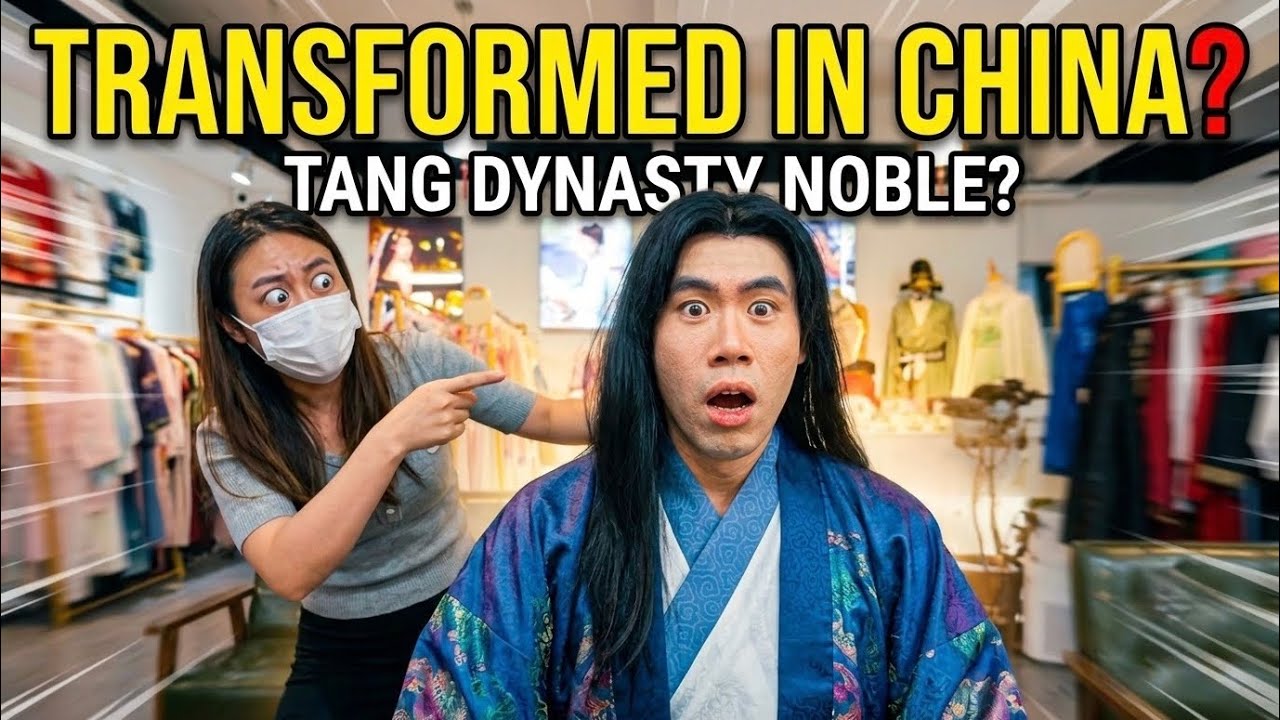 Transformed into a Tang Dynasty Noble in an Ancient Water Town of China – Video