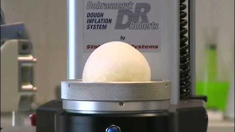 How to measure dough extensional properties with a Dough Inflation System